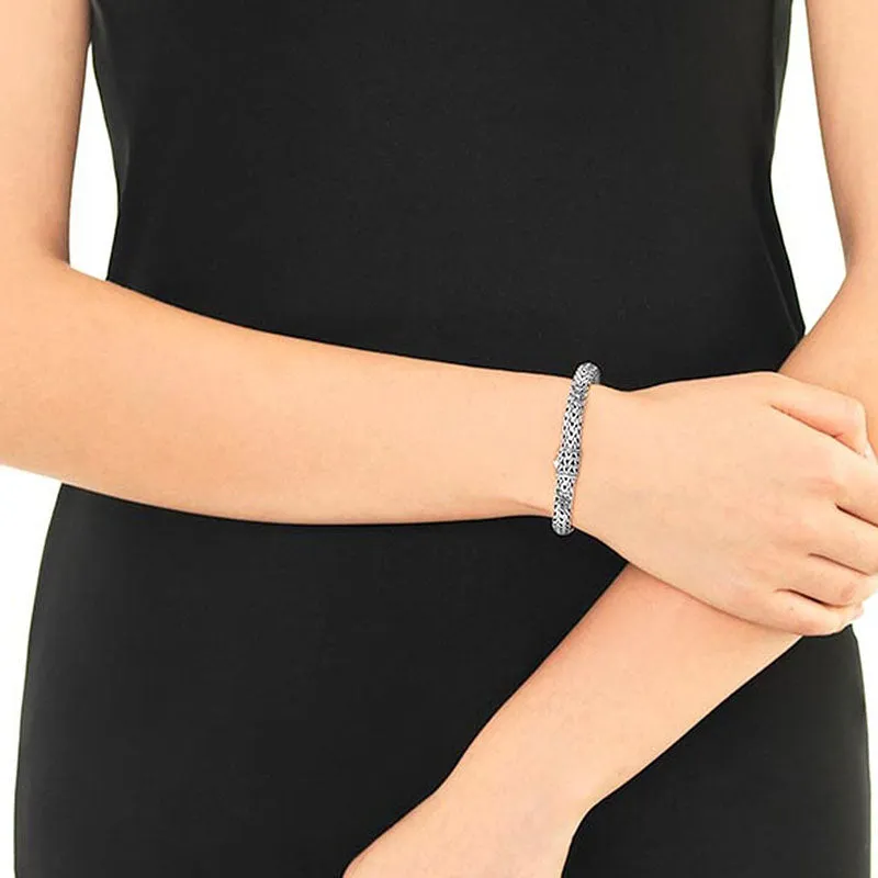 John Hardy Classic Chain Medium Bracelet with Chain Clasp