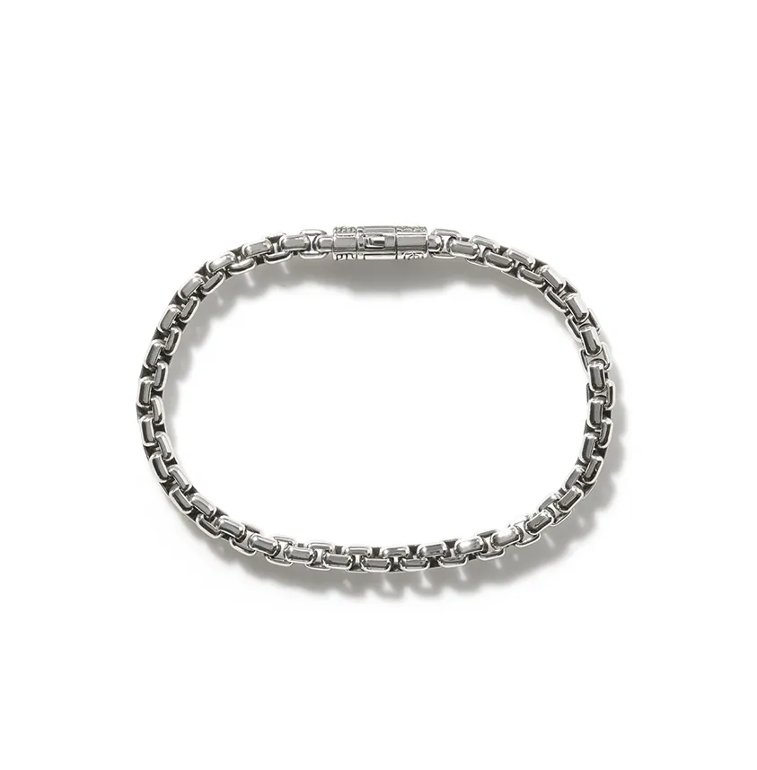 John Hardy Classic Chain Sterling Silver Box Chain Bracelet