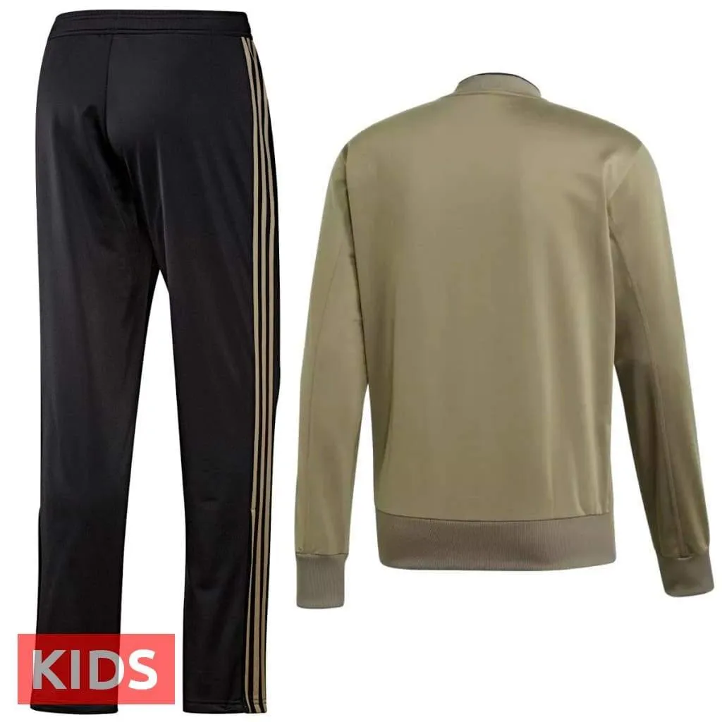 Kids - Juventus Bench Training Soccer Tracksuit 2018/19 - Adidas