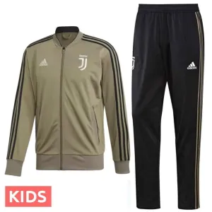 Kids - Juventus Bench Training Soccer Tracksuit 2018/19 - Adidas