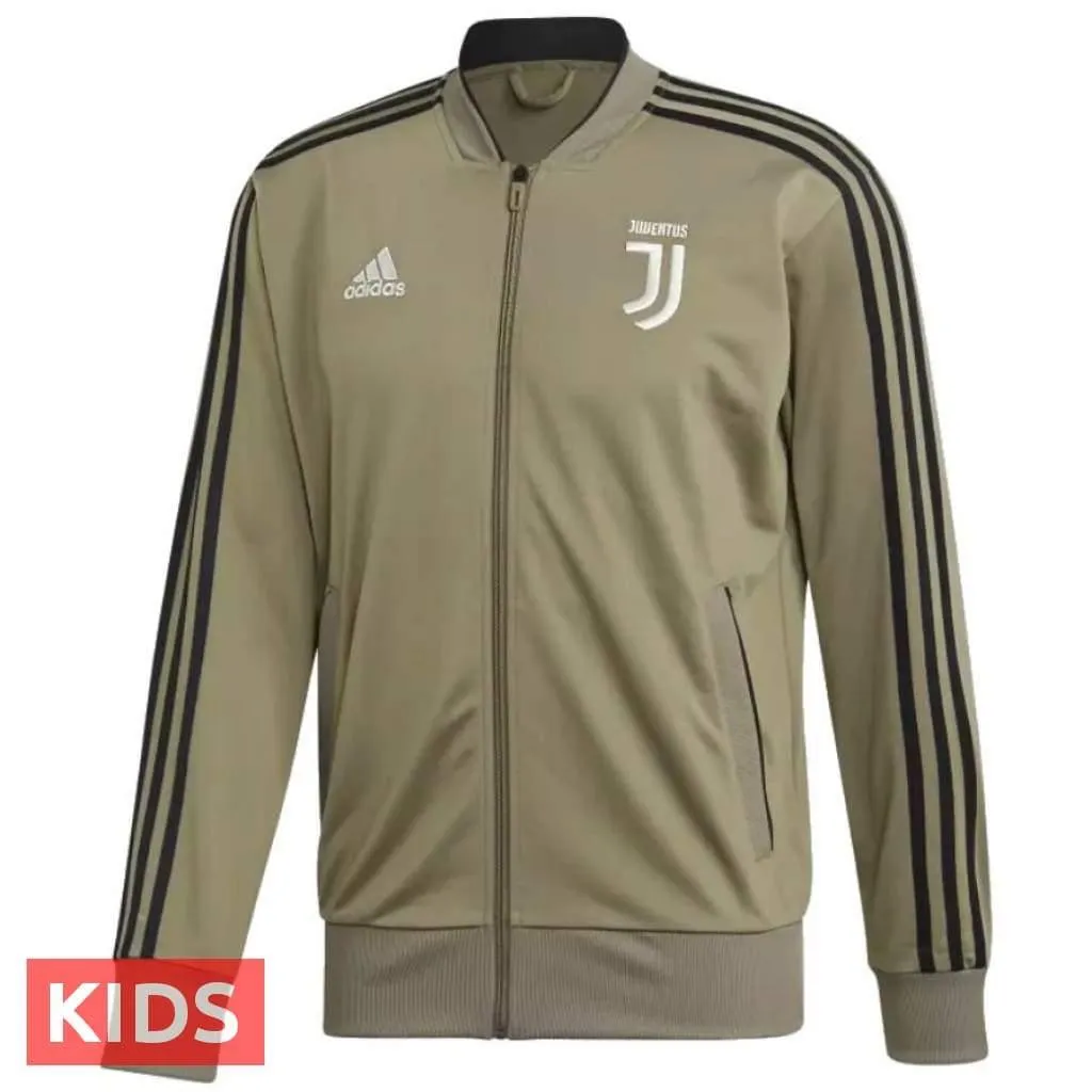 Kids - Juventus Bench Training Soccer Tracksuit 2018/19 - Adidas