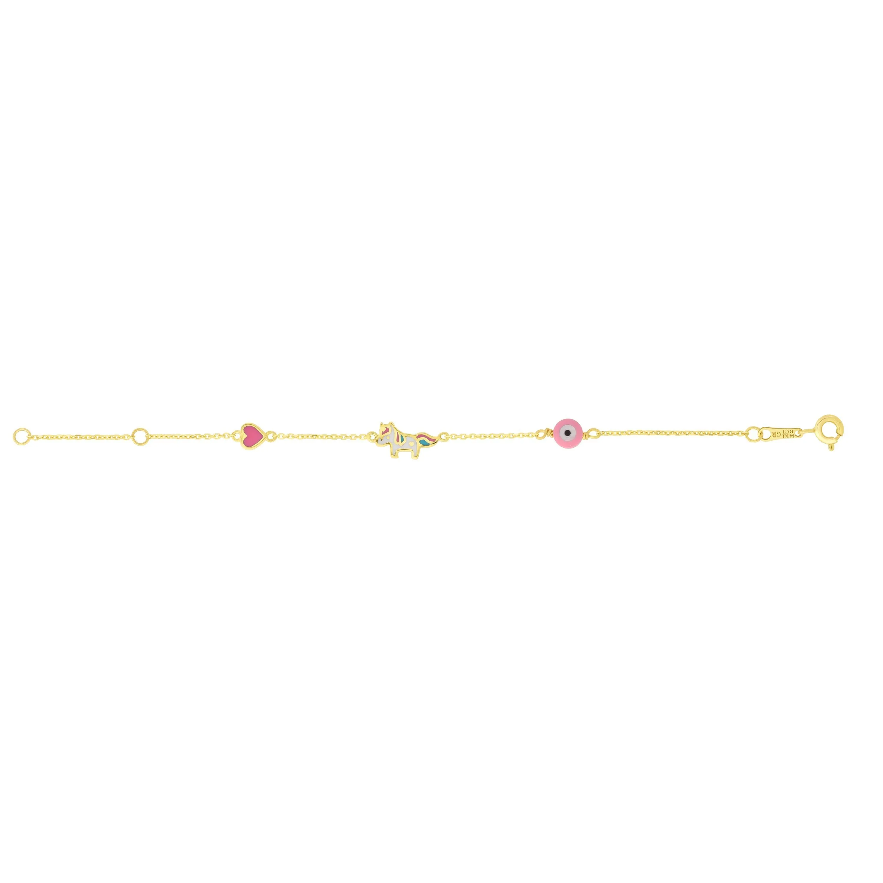 Kids Rainbow Bracelet