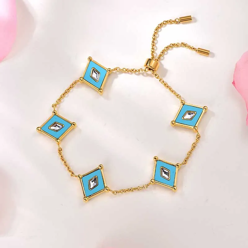 Kite / Bracelet Turquoise Gold