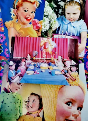 Kitsch kiddies greetings cards