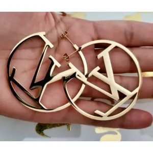 Large Lady V Hoops
