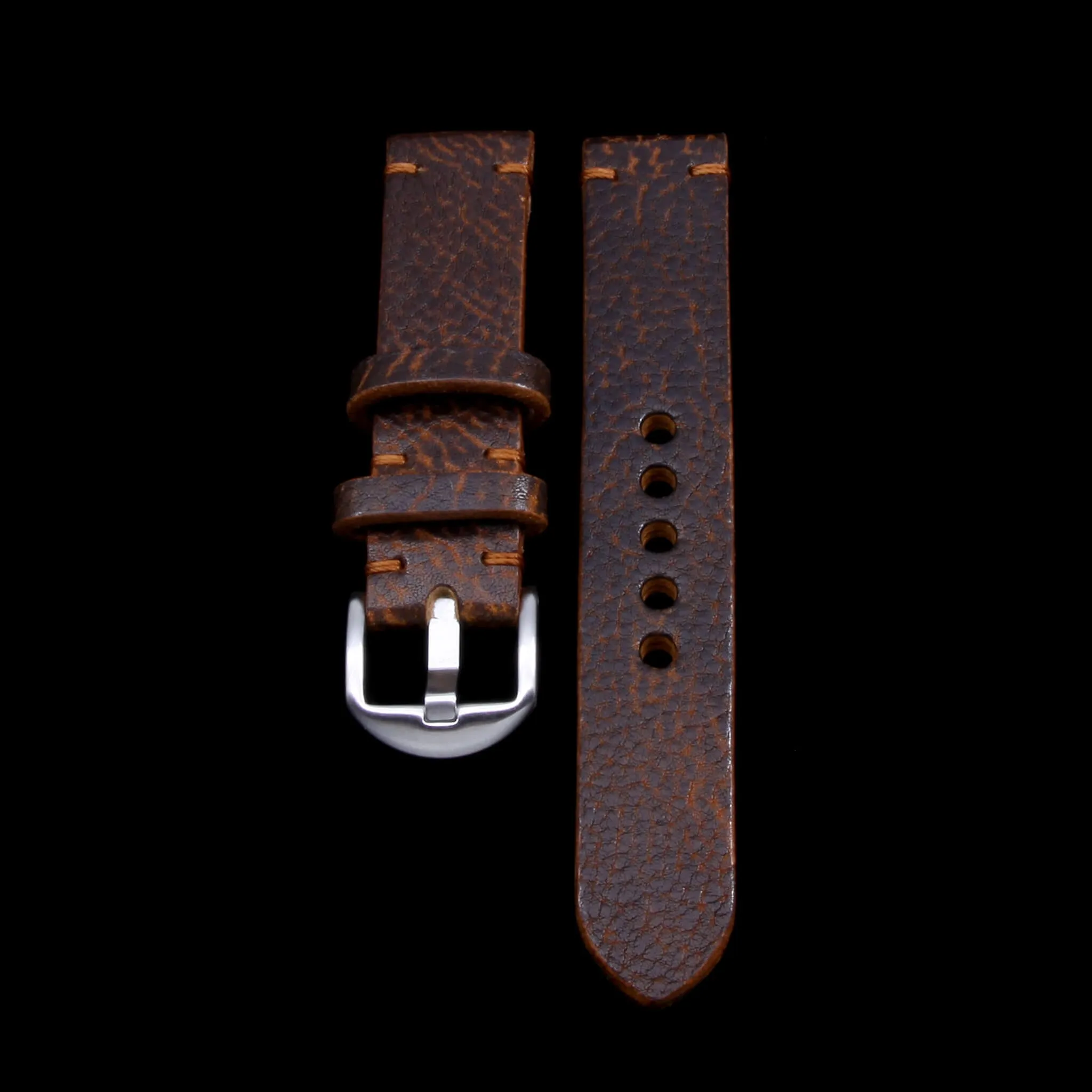 Leather Watch Strap, Gobi Cognac | For Apple Watch