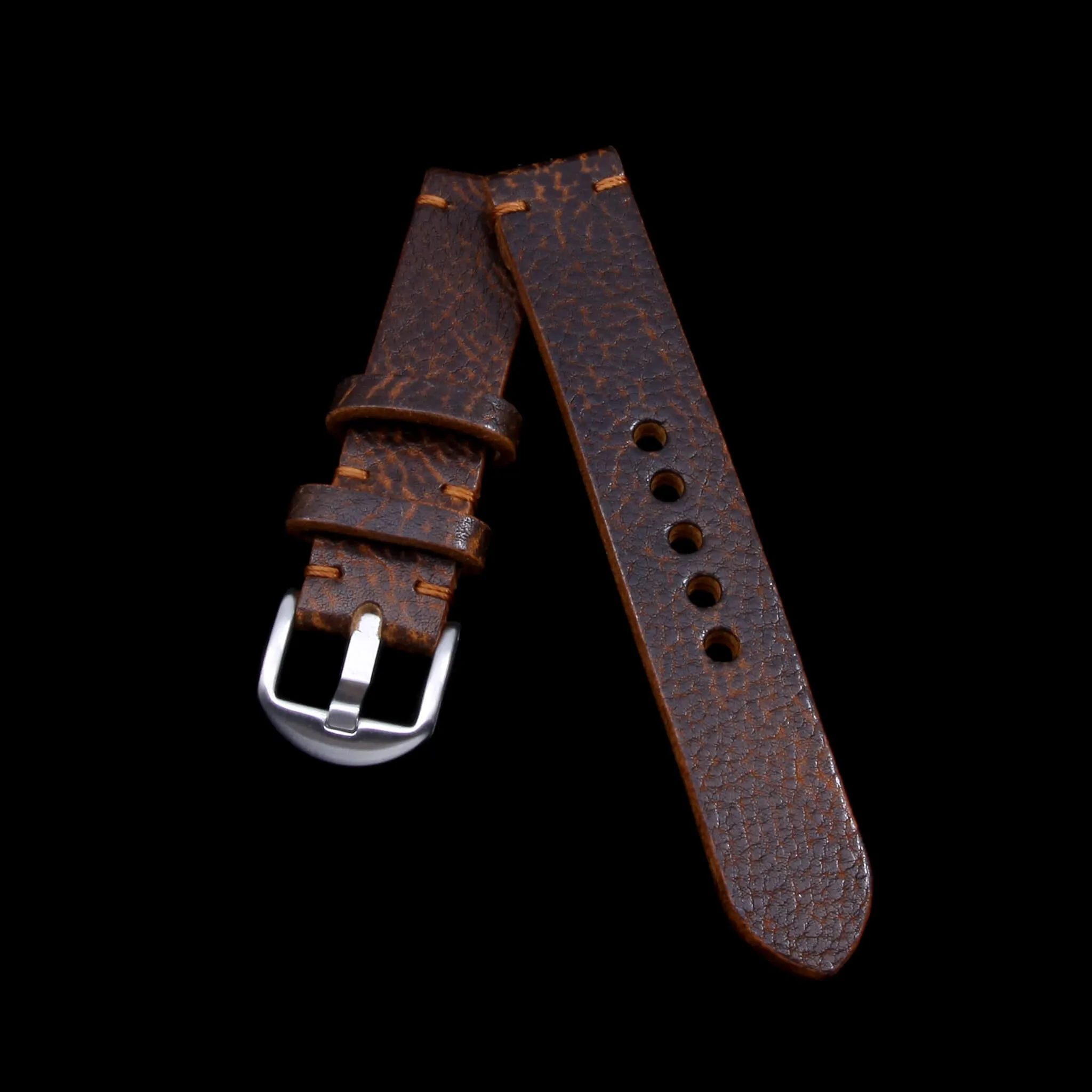 Leather Watch Strap, Gobi Cognac | For Apple Watch