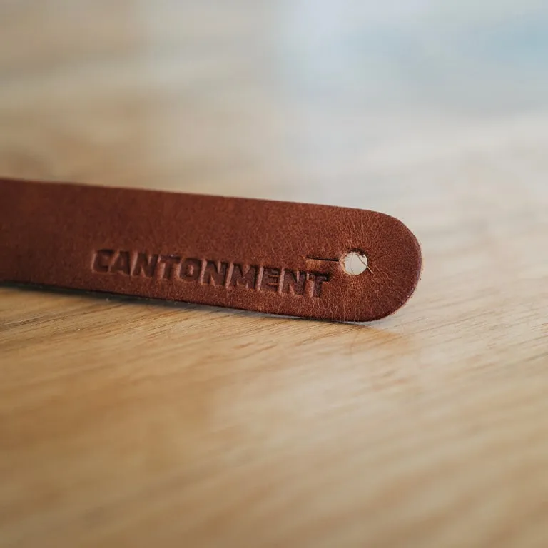 Leather Woggle - Walnut