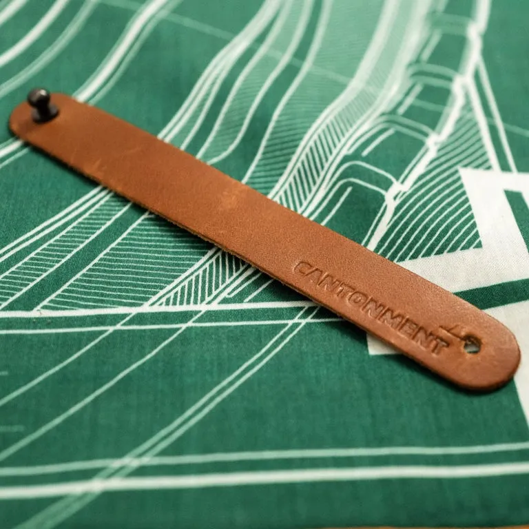 Leather Woggle - Walnut