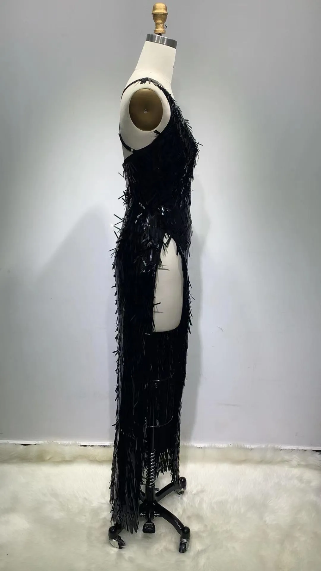 Long Gowns V Neck Dresses