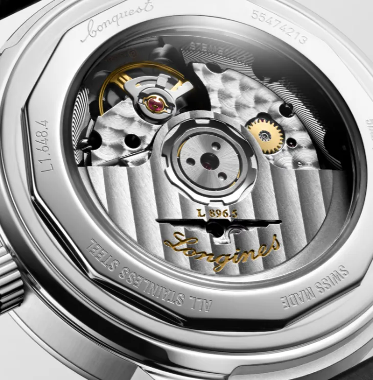 Longines Conquest Heritage Central Power Reserve 38mm Watch with Champagne Dial