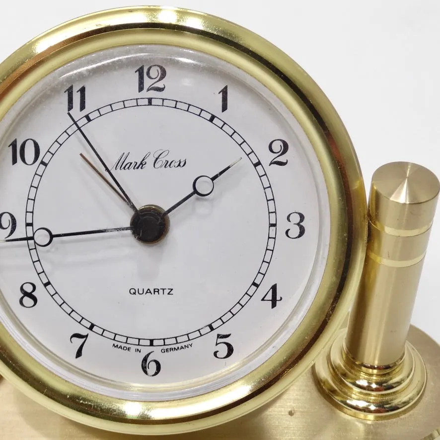 Mark Cross Desk Clock