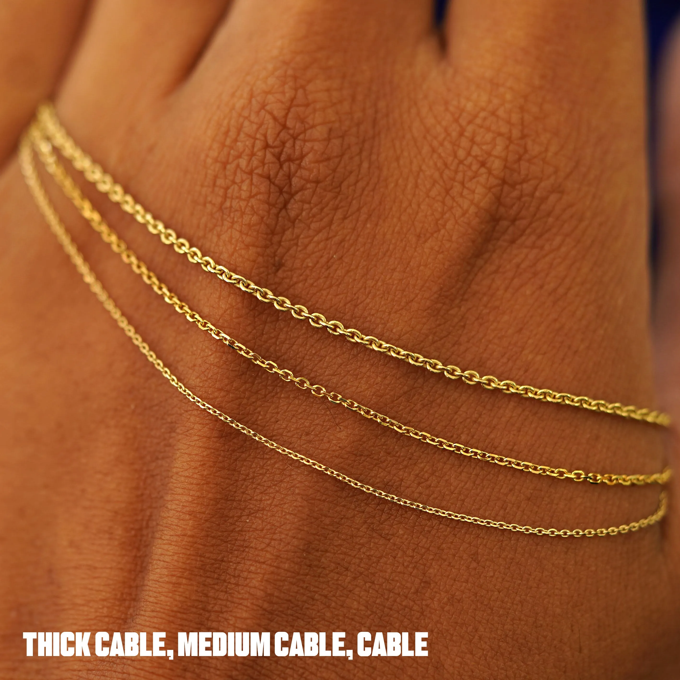 Medium Cable Bracelet