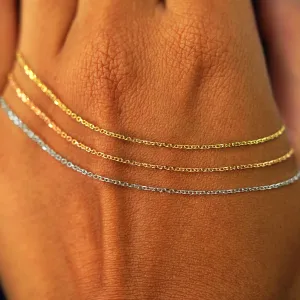 Medium Cable Bracelet