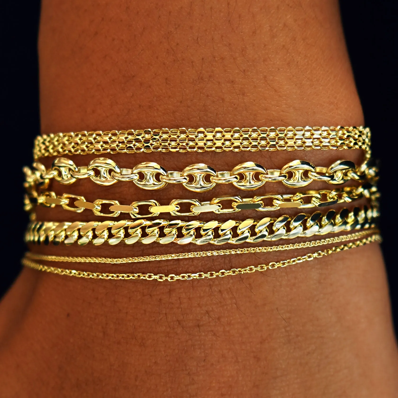 Medium Cable Bracelet