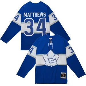 Mitchell & Ness Blue Line Vintage Senior Jersey - Toronto Maple Leafs Auston Matthews