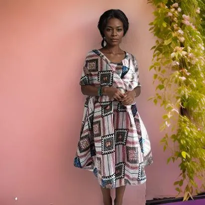 Multi-Print Thin Strap Sun Dress