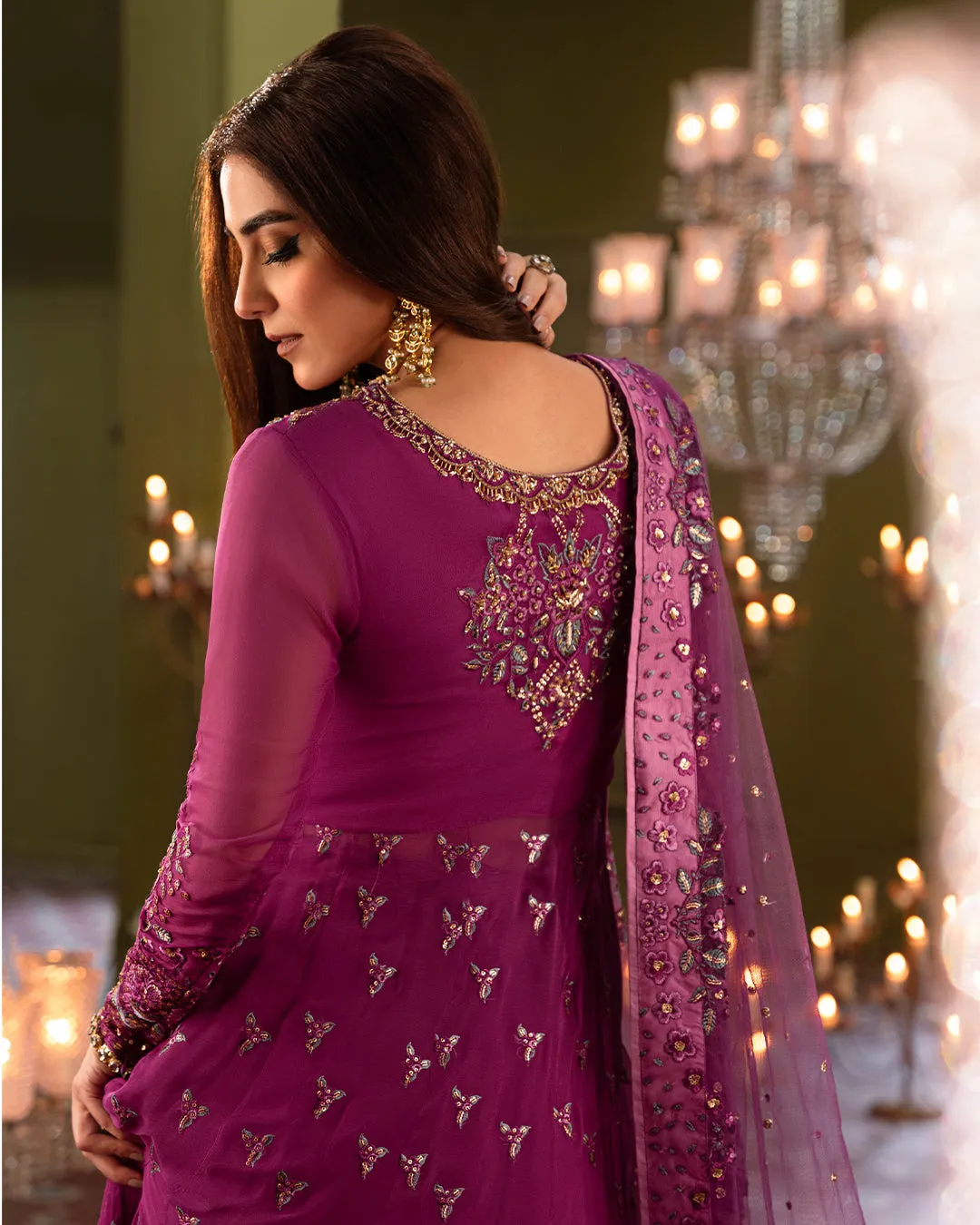 MUSHQ | IZHAR - Luxury Chiffon Collection'23 |  Shehrzaad