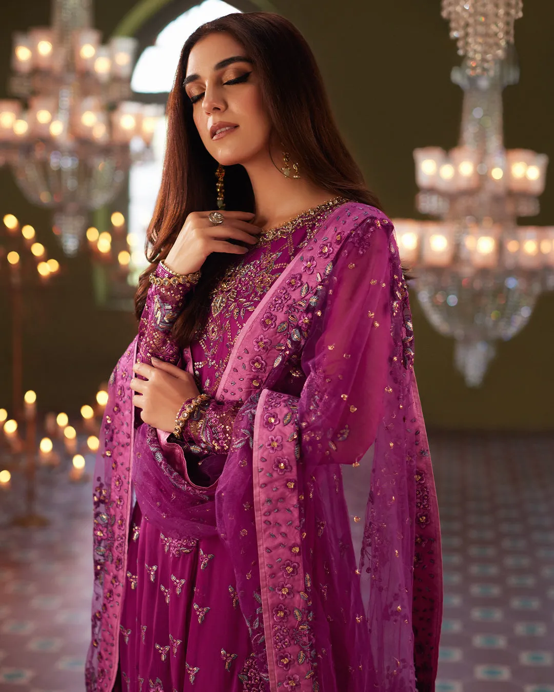 MUSHQ | IZHAR - Luxury Chiffon Collection'23 |  Shehrzaad