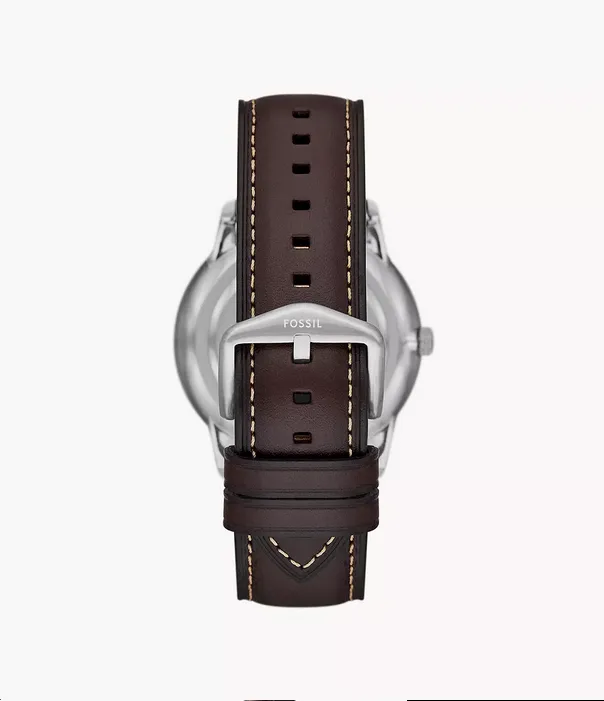 Neutra Moonphase Multifunction Brown Leather Watch FS5905