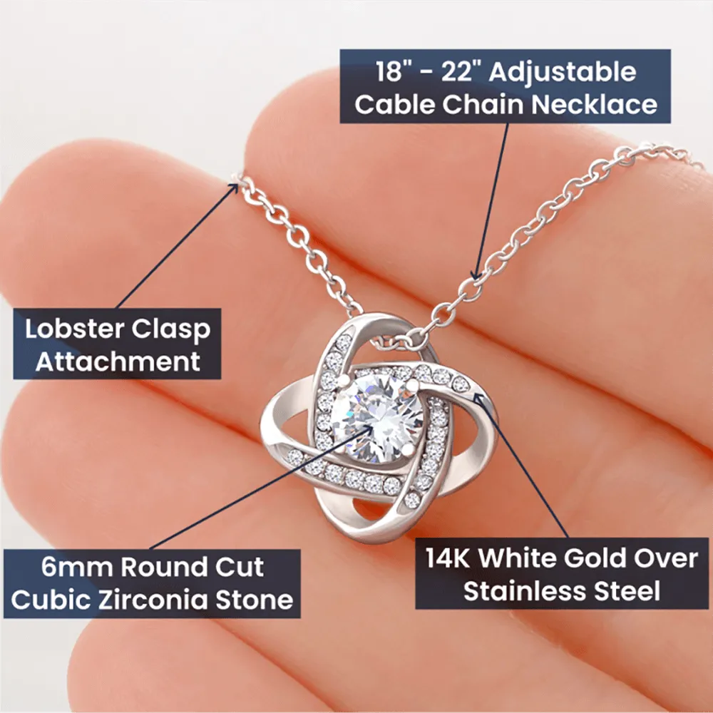 Our Granddaughter (Love Grandpa & Grandma) - Beautiful 14k Gold Necklace With Poem Card Box