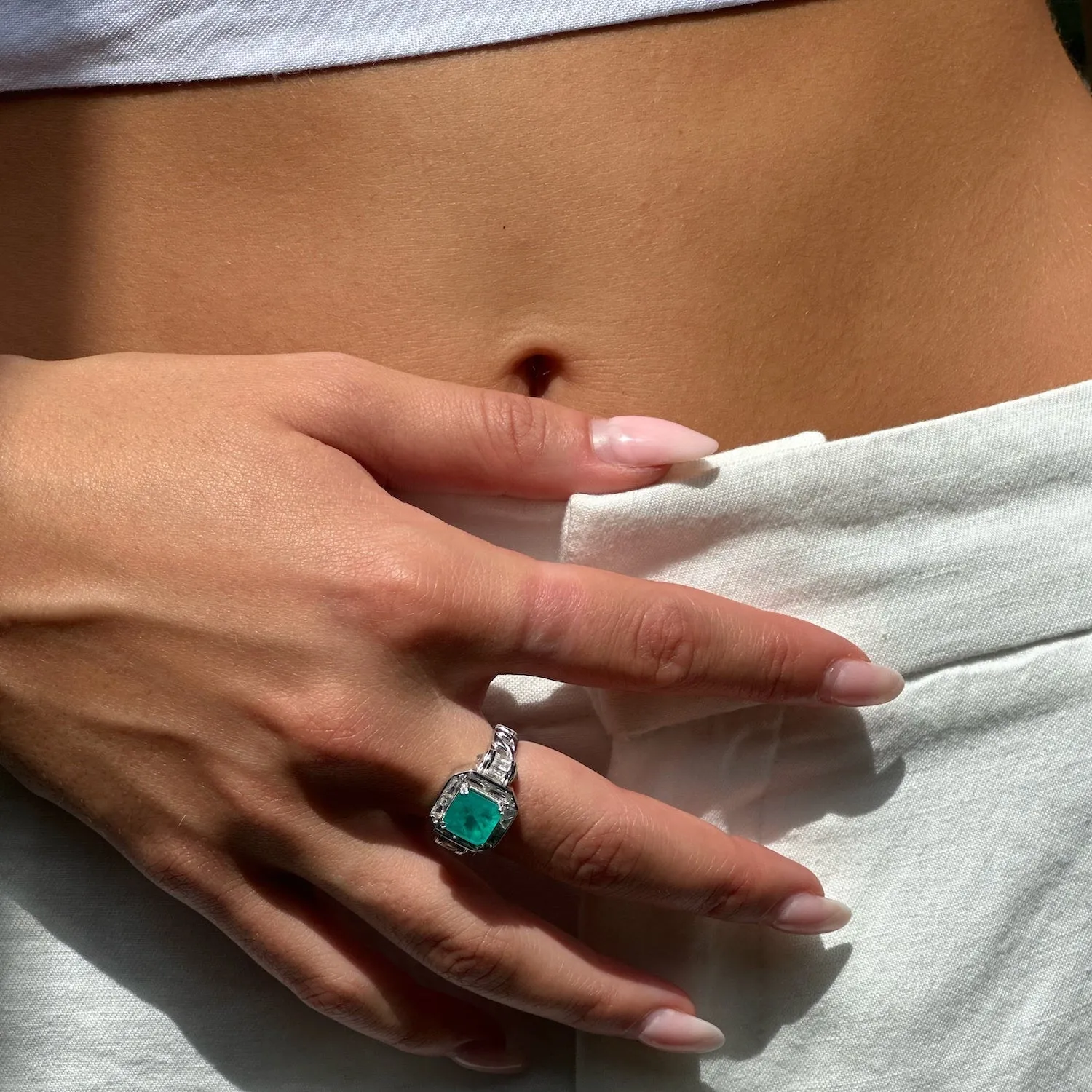 Paraiba Tourmaline Happy Cocktail Ring