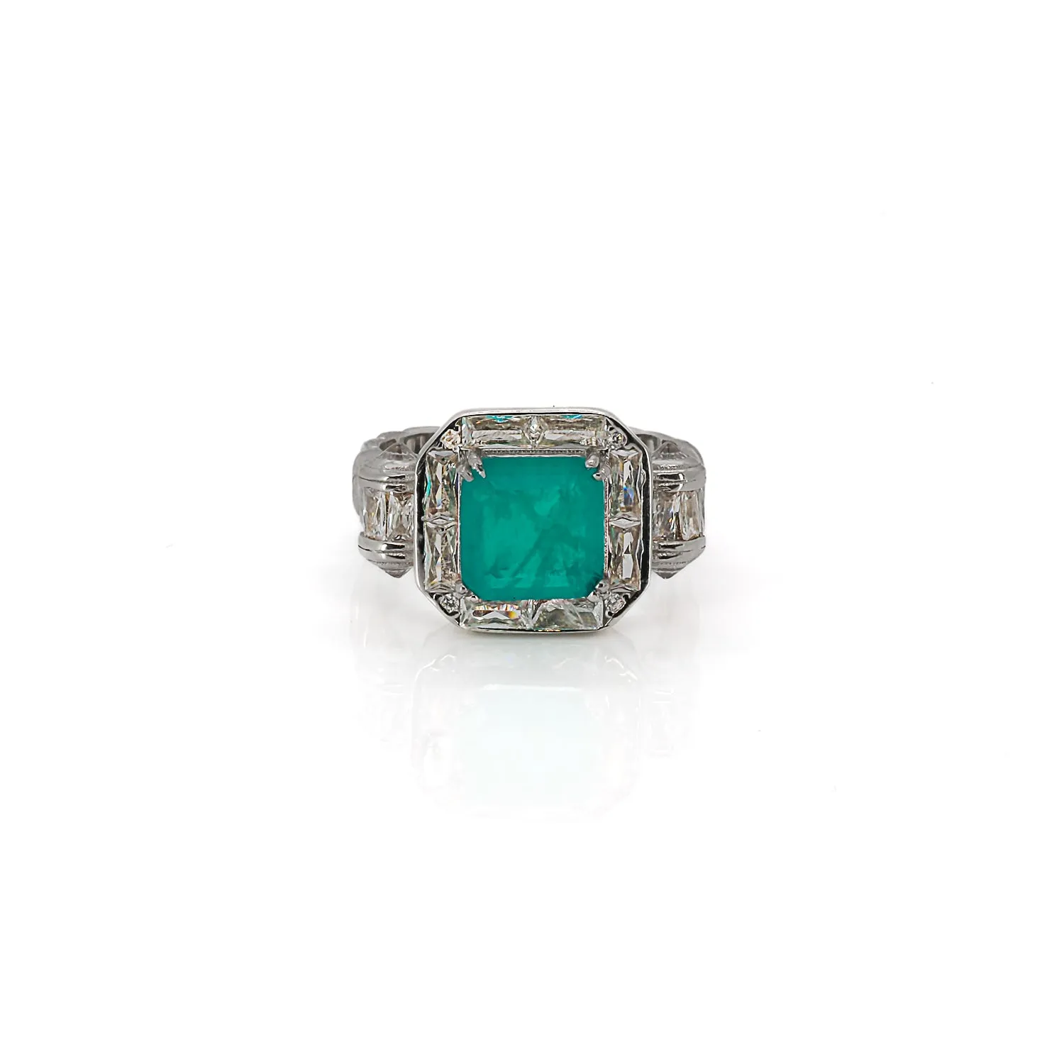 Paraiba Tourmaline Happy Cocktail Ring