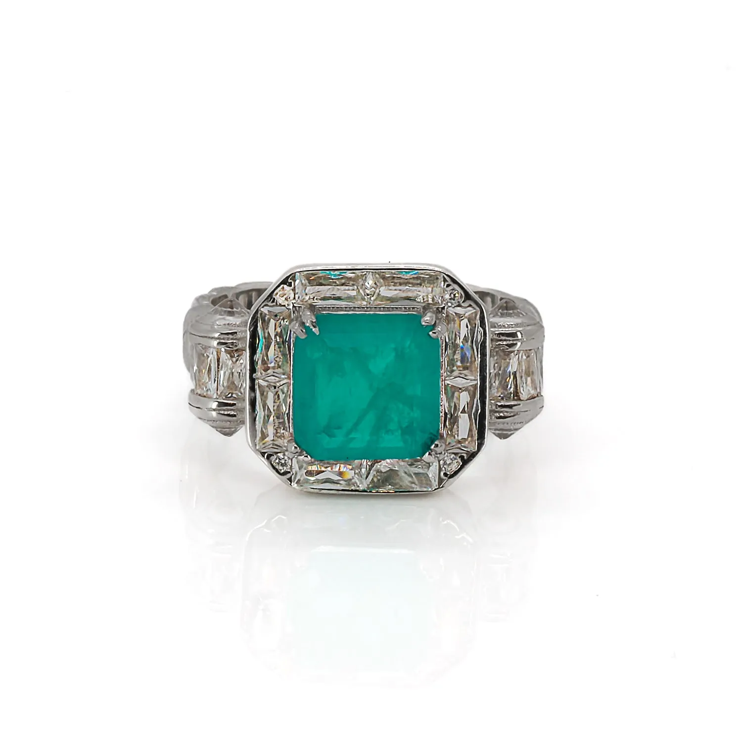 Paraiba Tourmaline Happy Cocktail Ring