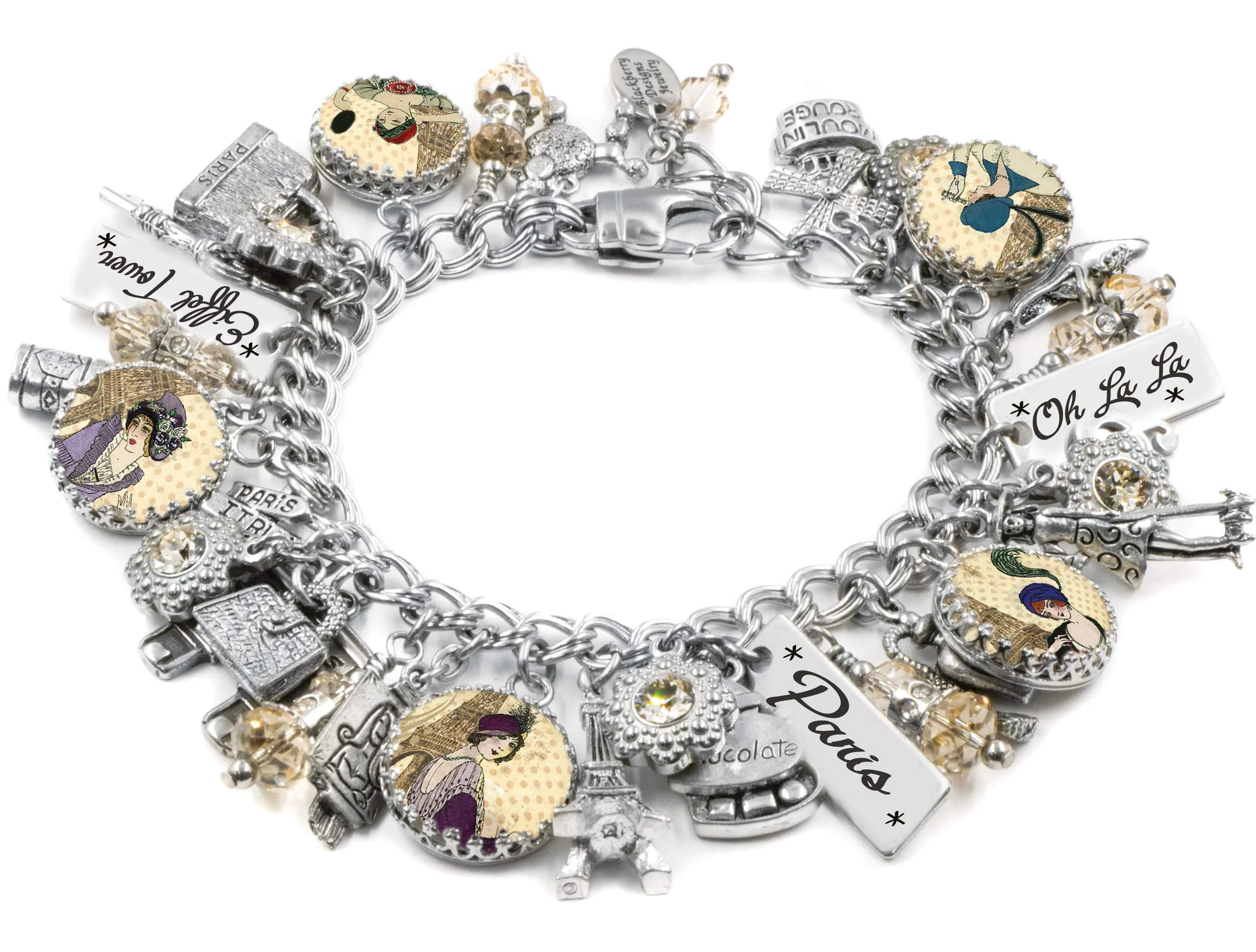 Paris Charm Bracelet