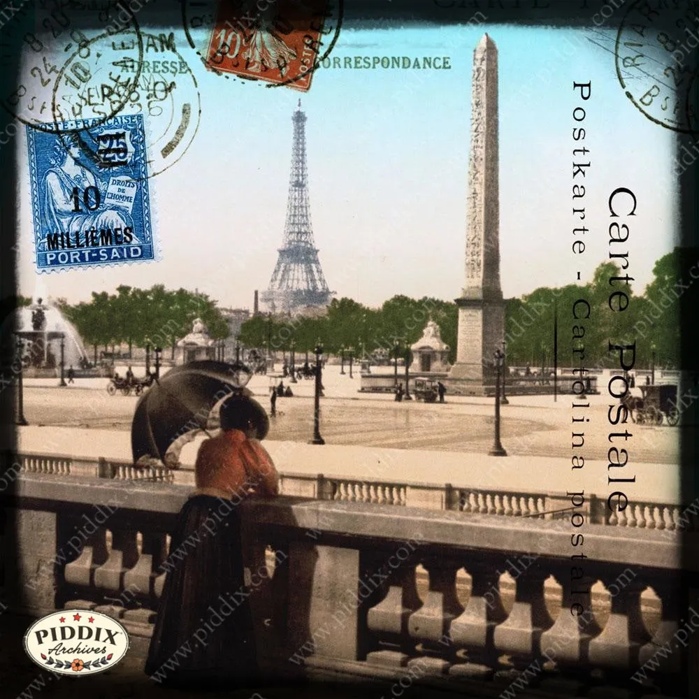 PDXC3866a & b -- Travel Postcards