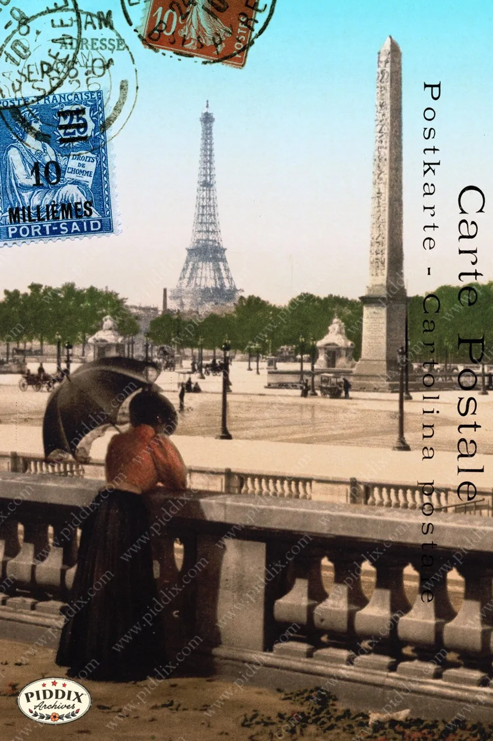 PDXC3866a & b -- Travel Postcards