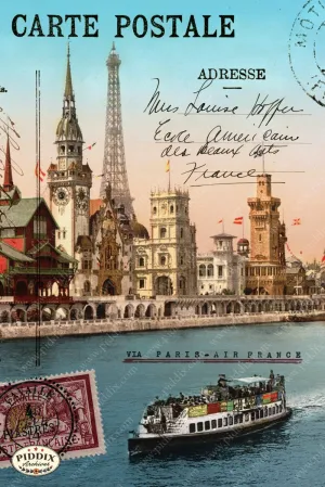 PDXC3868a & b -- Travel Postcards