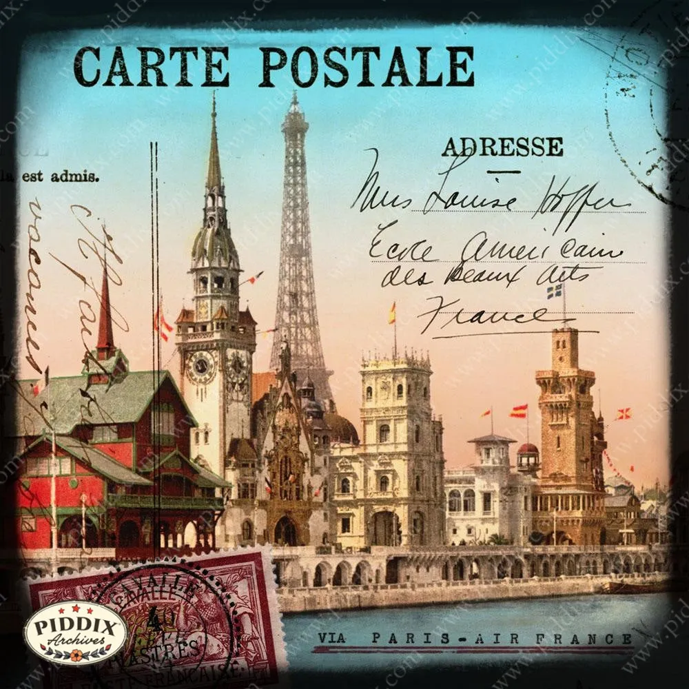 PDXC3868a & b -- Travel Postcards