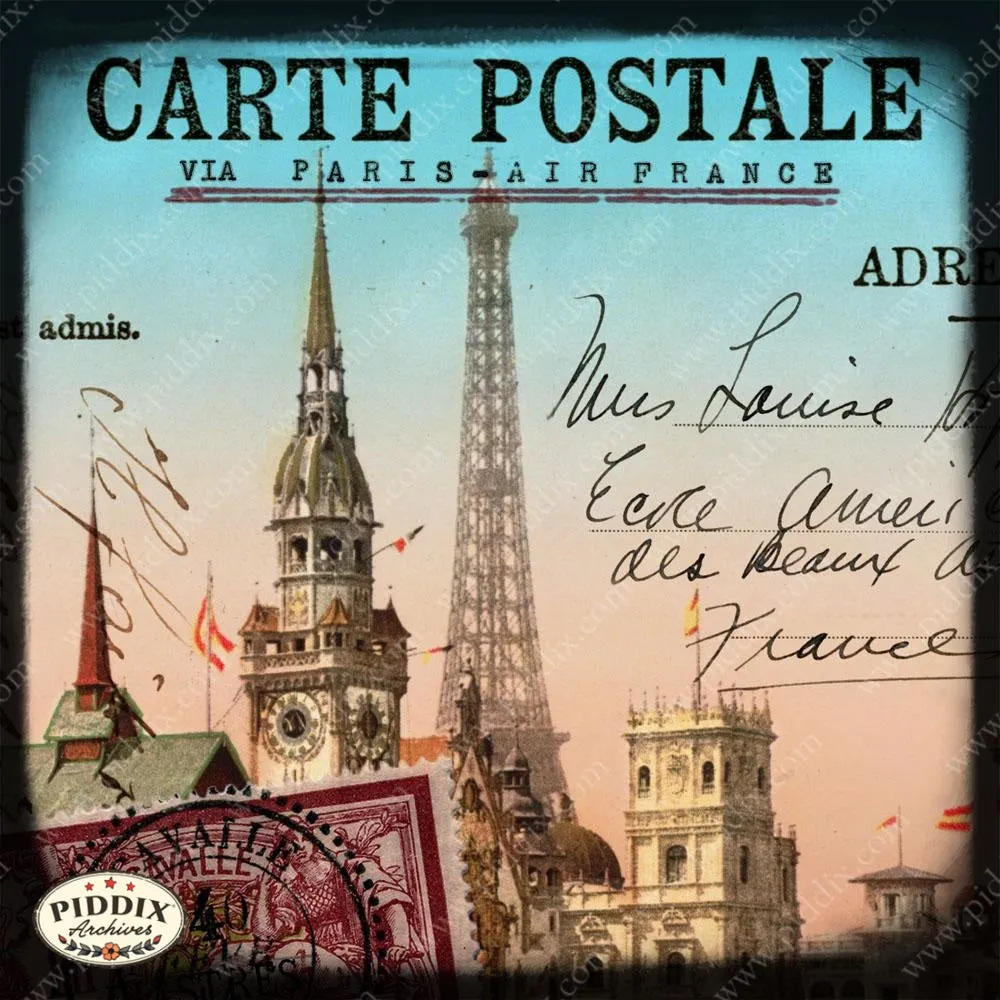 PDXC3868a & b -- Travel Postcards