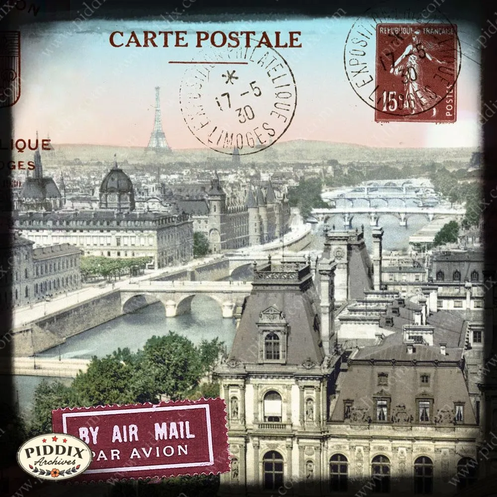 PDXC3870a, b & c -- Travel Postcards