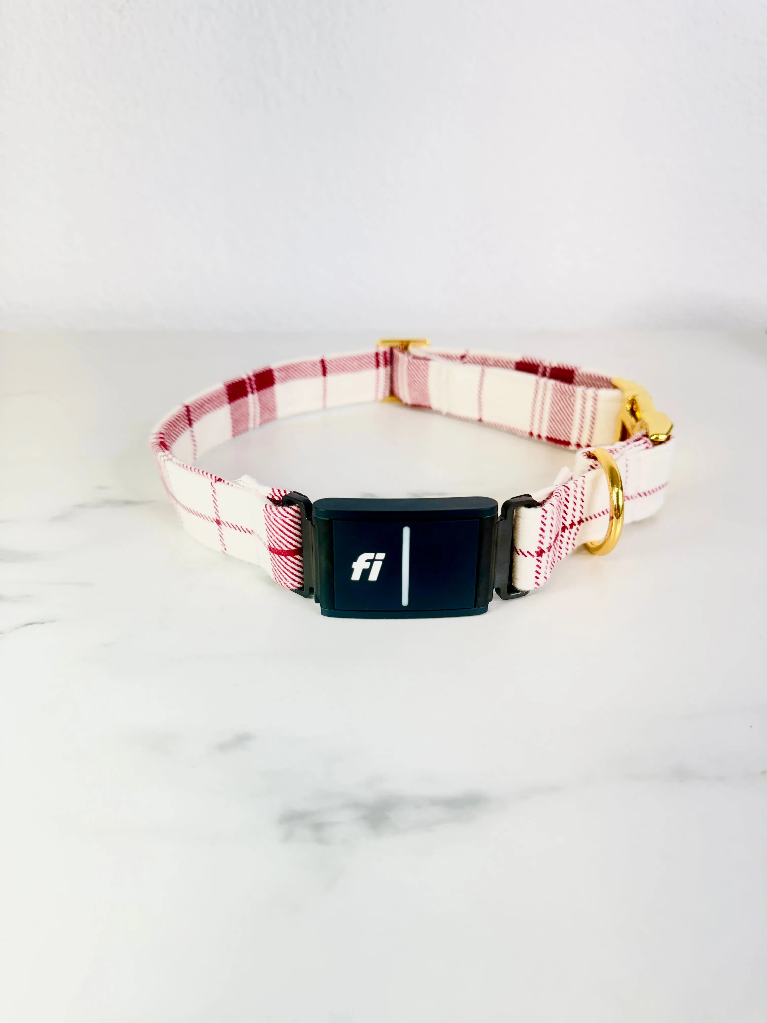 Peppermint Swirl Fi Compatible Collar
