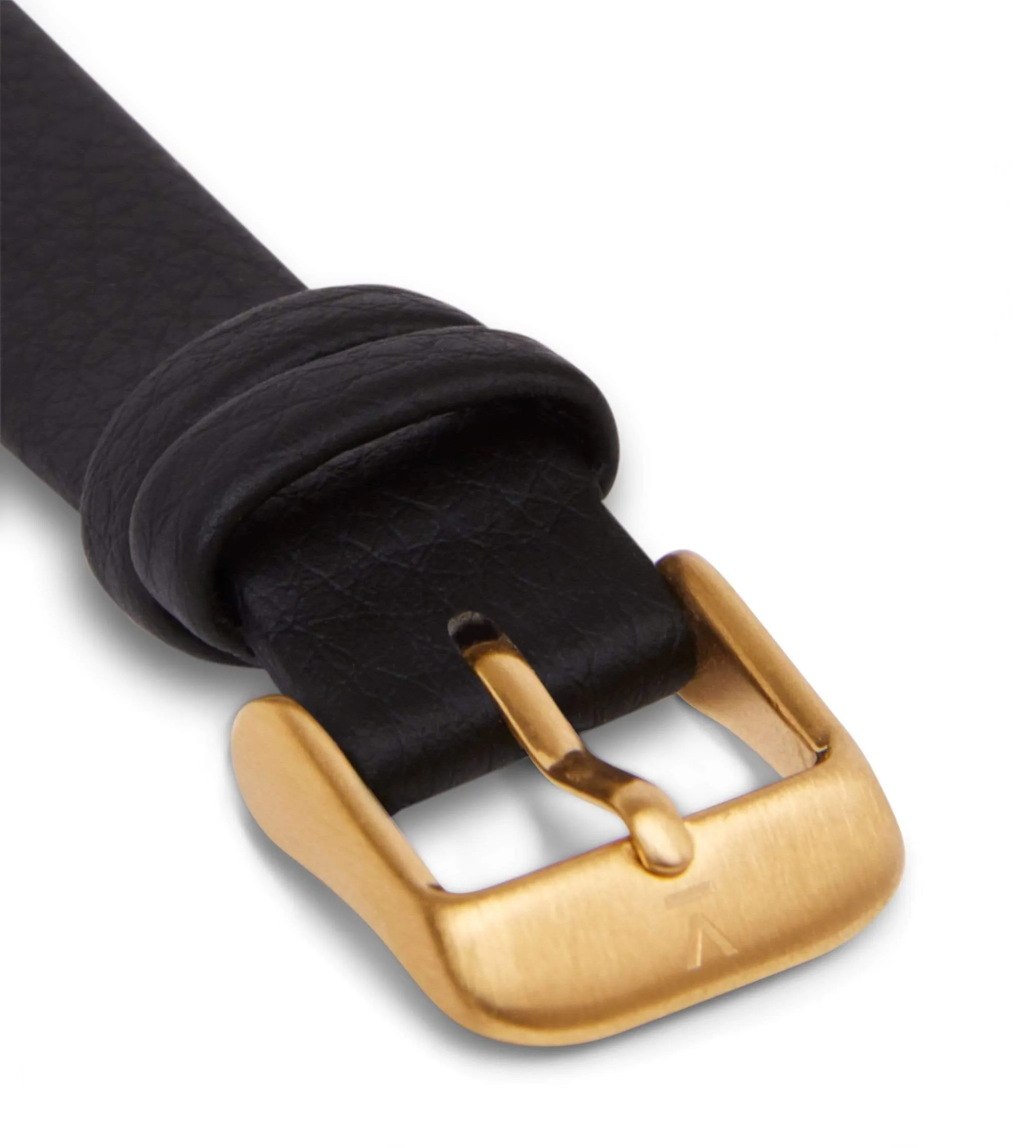 Petite Watch with Gold & Black Dial Gift Set | Multi Vegan Leather Straps