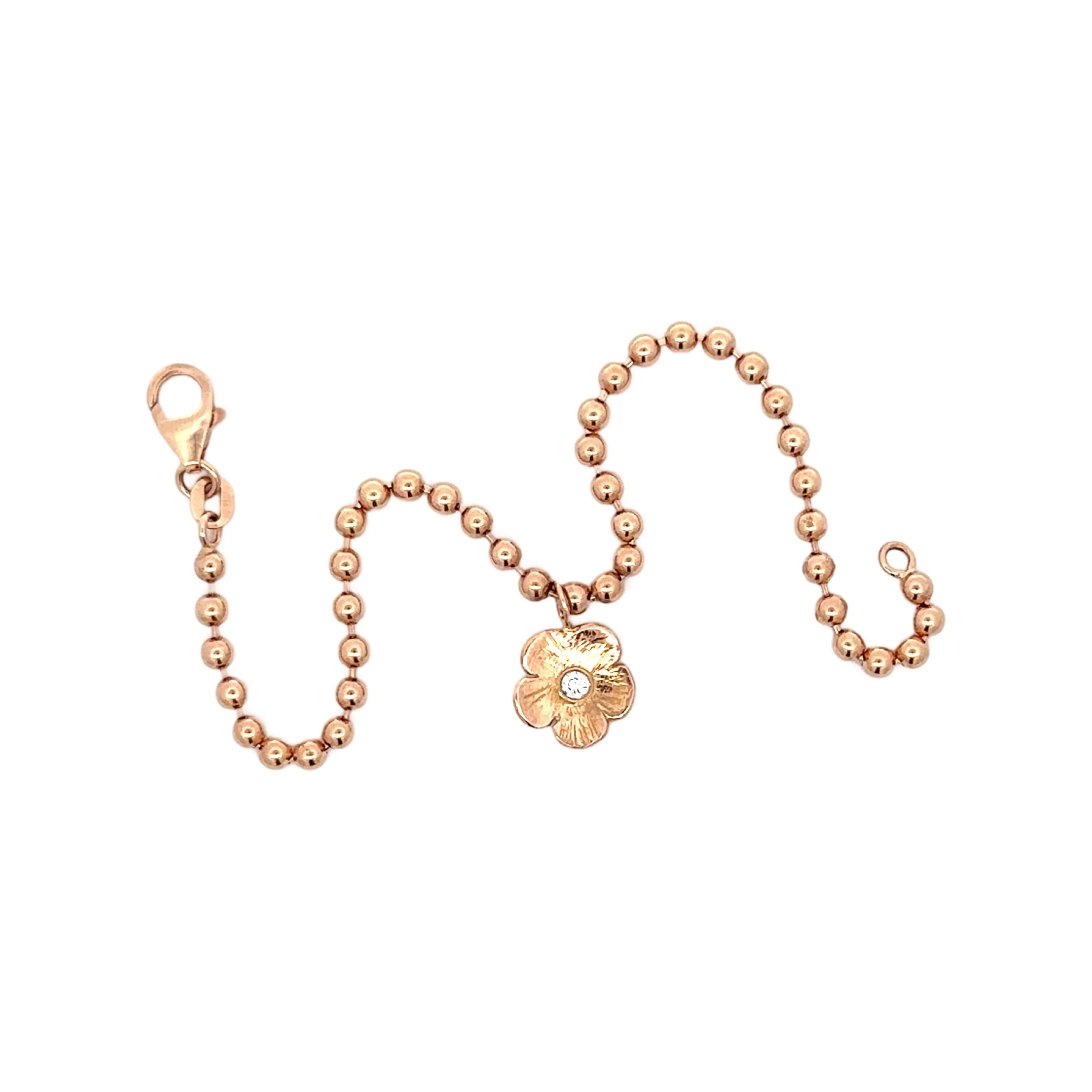 Petunia Bead Bracelet