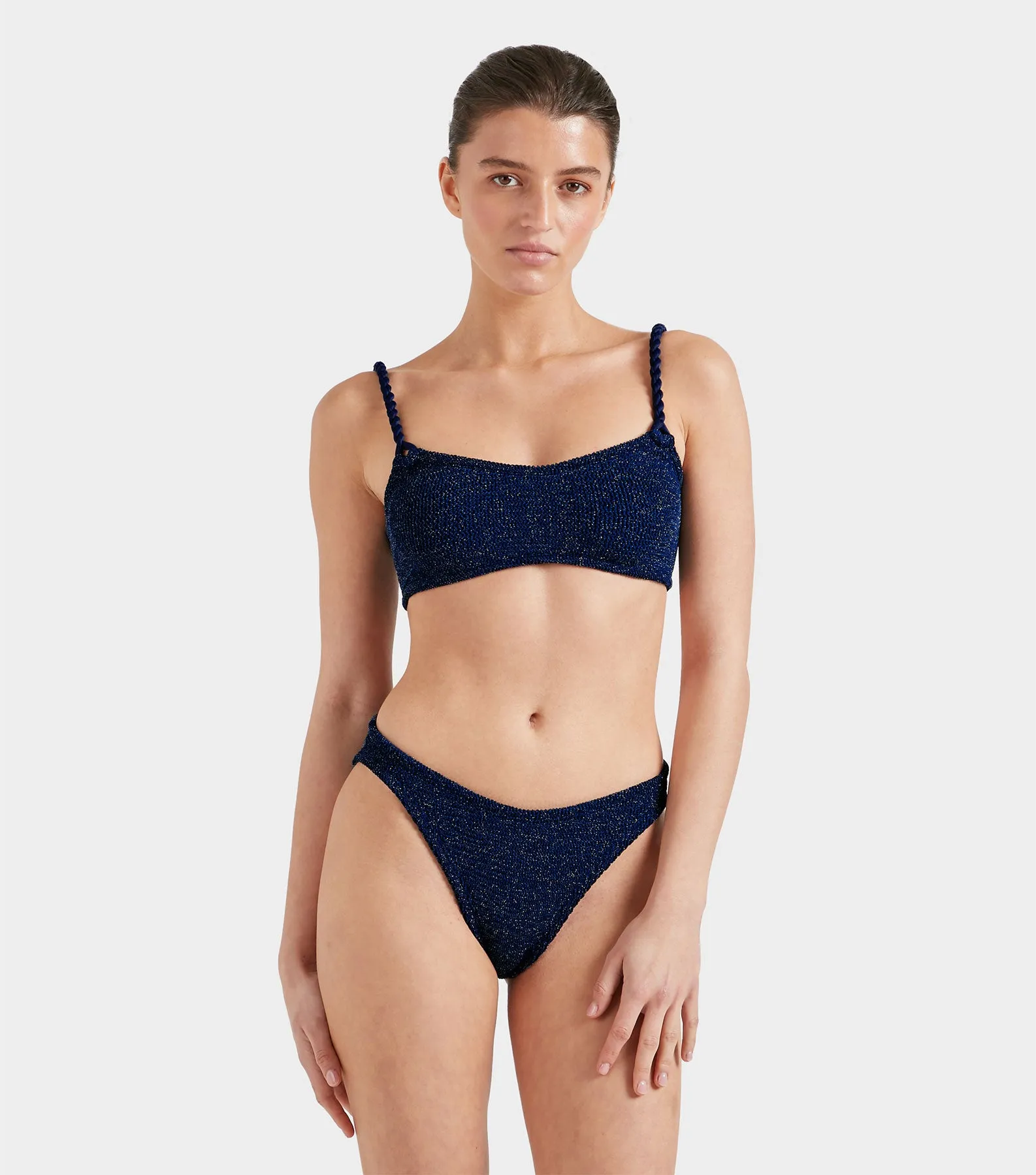 Phoebe Bikini - Navy/Silver