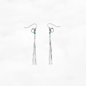 Phoenix Tassel Earrings in Sterling Silver