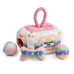 Pink Ombre Chewy Vuitton Trunk