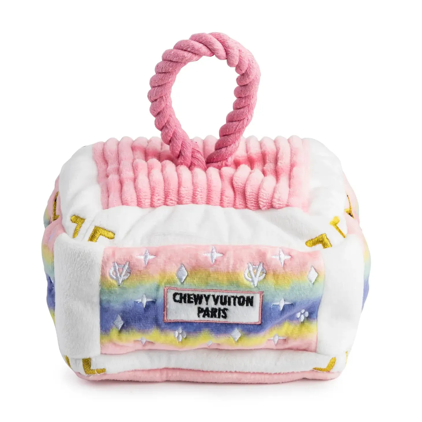 Pink Ombre Chewy Vuitton Trunk