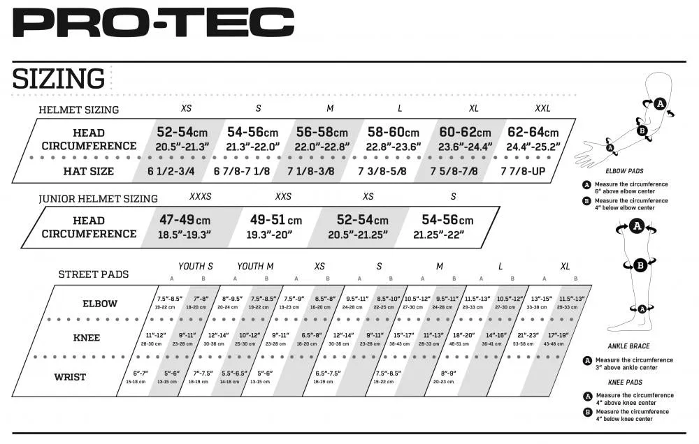 PRO-TEC HELMET JUNIOR CLASSIC FIT CERTIFIED