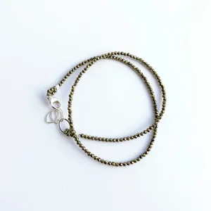 Pyrite Wrap Bracelet