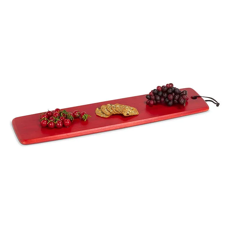 Red Large Slim Board w/Strap - 6.5x26"