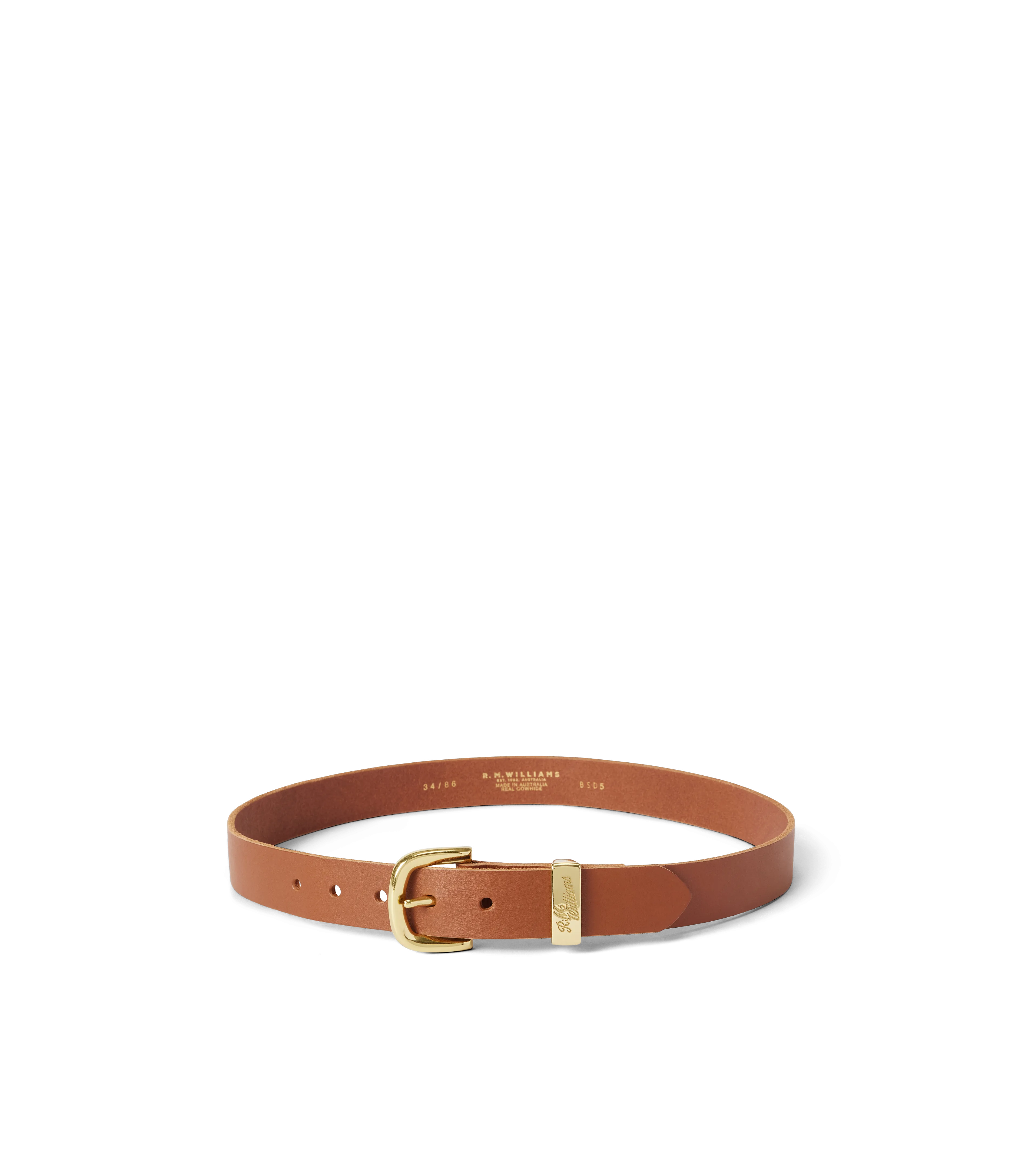 R.M. Williams Women's Allora Belt - Caramel
