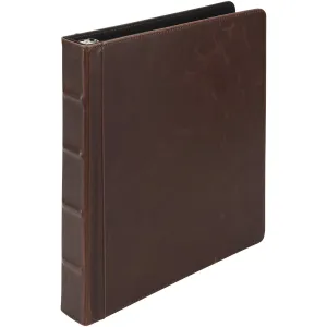 Samsill Vintage 1" Round Ring Hardback Binder