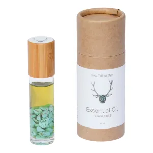 Sanctuary Essential Oil Infused Crystal Roll-Ons: Turquoise
