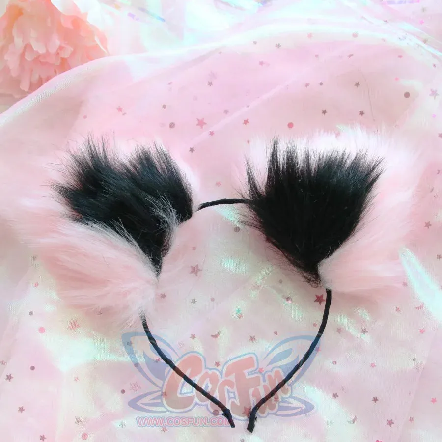 Sexy Cute Colored Furry Fox Cat Ear Hair Band J40781