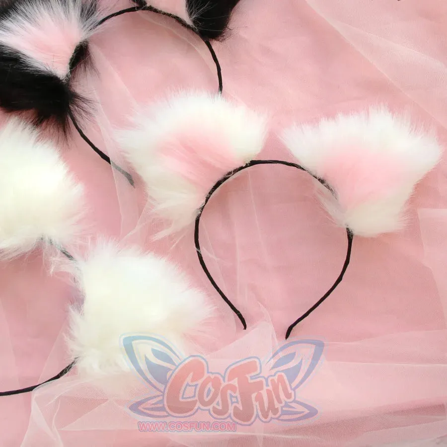 Sexy Cute Colored Furry Fox Cat Ear Hair Band J40781